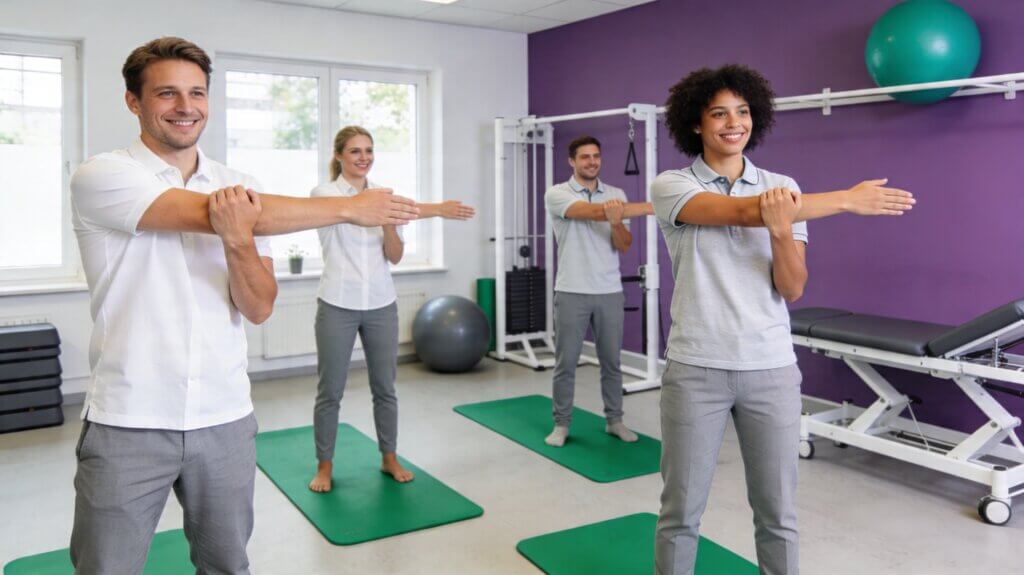 Physiotherapie Bewegungsraum Wasserburg hell freundlich